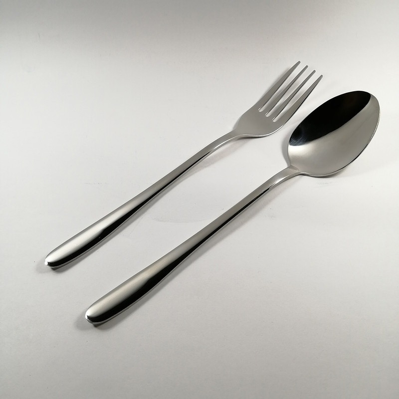 سرویس قاشق و چنگال 12 پارچه مناسب برای 6 نفره لوکا مدل دونا براق