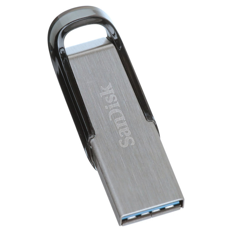 فلش مموری سن‌دیسک مدل CZ73 ظرفیت 128 گیگابایت با بدنه فلزی، رابط USB 3.0 و سرعت انتقال 150 مگابایت بر ثانیه، سازگار با کامپیوتر، لپ‌تاپ، گوشی و تلویزیون