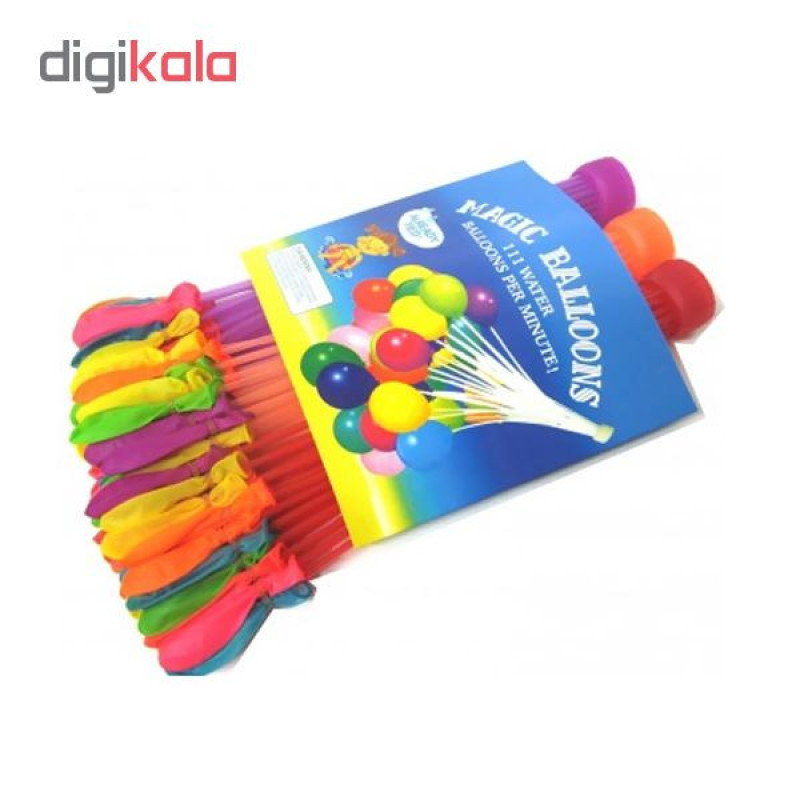 بادکنک آبی مجیک بالون مدل WaterBallon کد 2001197 بسته 3 عددی