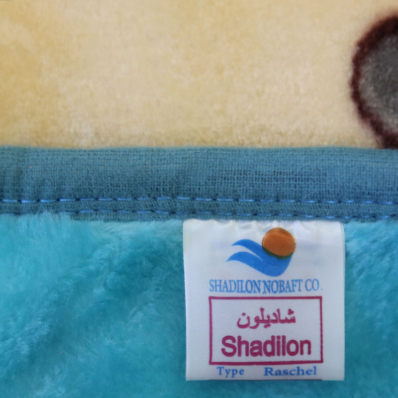 پتو شادیلون مدل زرافه سایز 110x80 سانتی متر