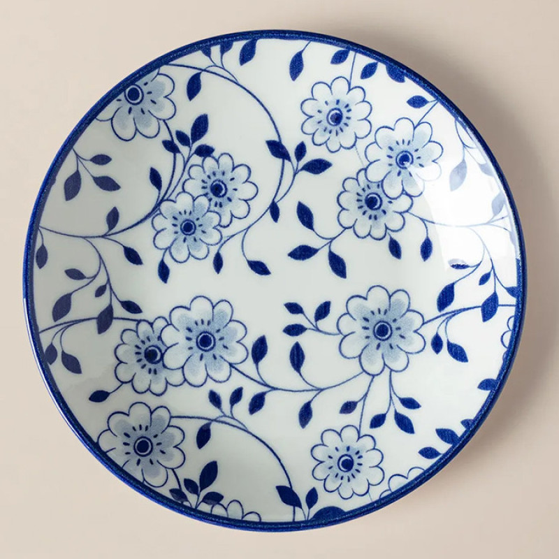 بشقاب خورش خوری مادام کوکو مدل Reve Bleu Jardin 20
