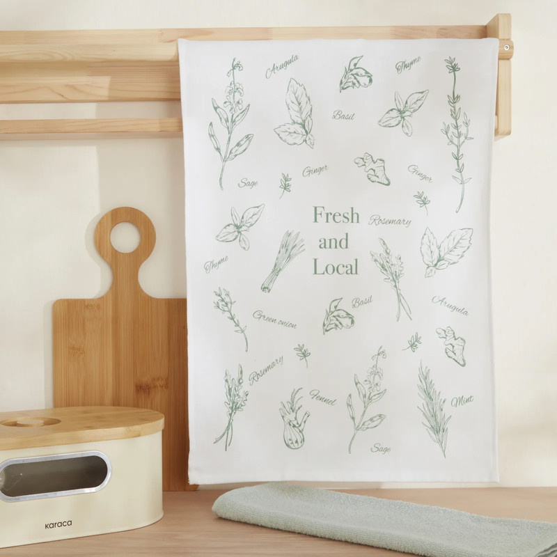ست دو تکه دستمال آشپزخانه کاراجا هوم مدل Fresh