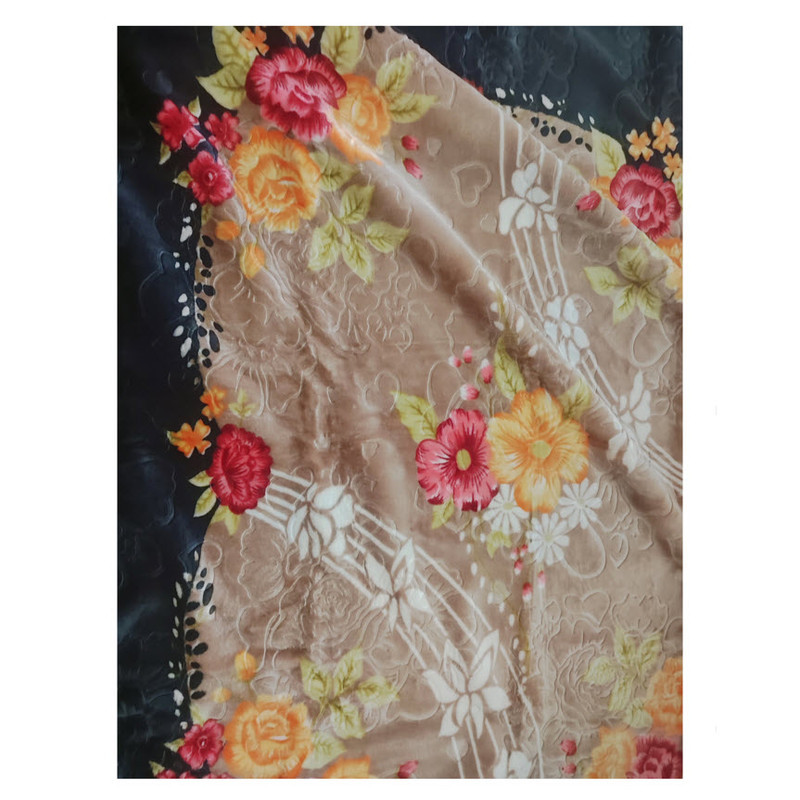 پتو یک نفره گلبافت مدل برتر کد 131 سایز 220x160 سانتی‌متر