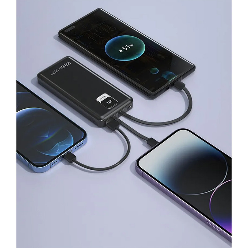 پاوربانک نیوماین مدل AL-01 ظرفیت 10000 میلی آمپر ساعت