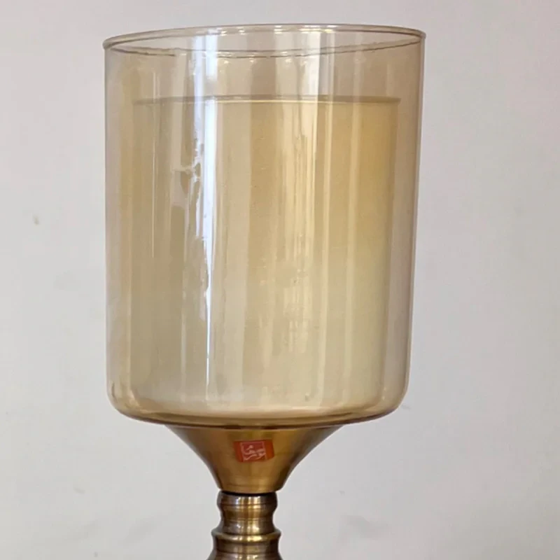 چراغ رومیزی نورهام مدل NHM-STN-2GLS مجموعه ۲ عددی