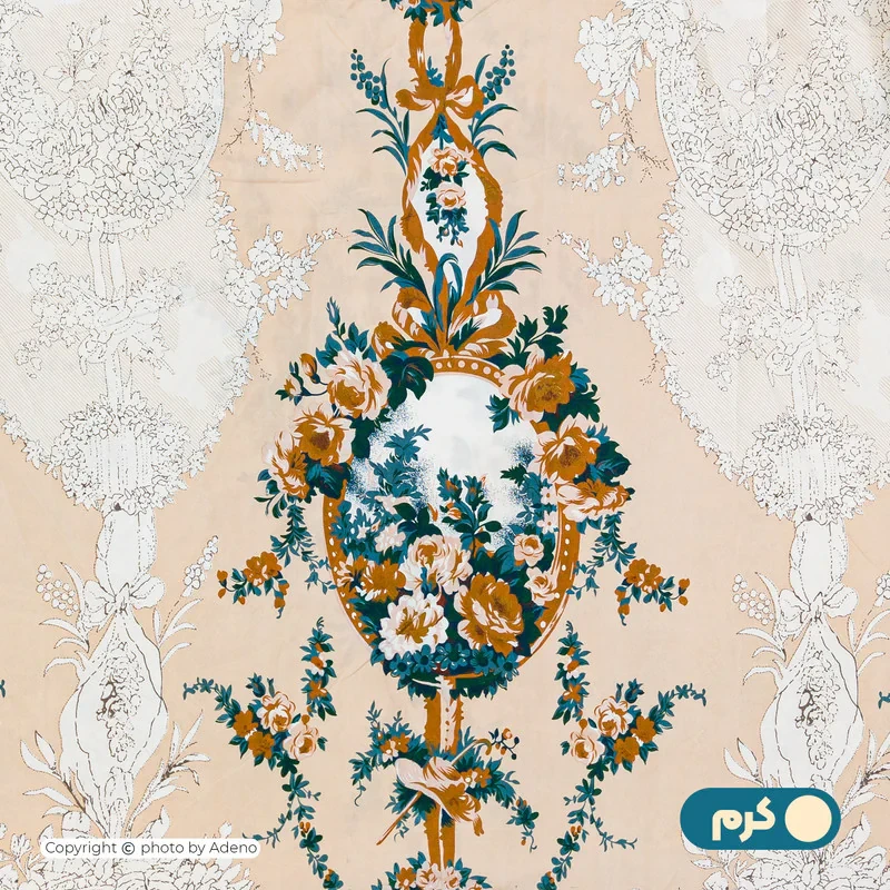 ملحفه میکرو آدنو مدل Chic کد CH154 دونفره سایز 180x200 سانتی متر