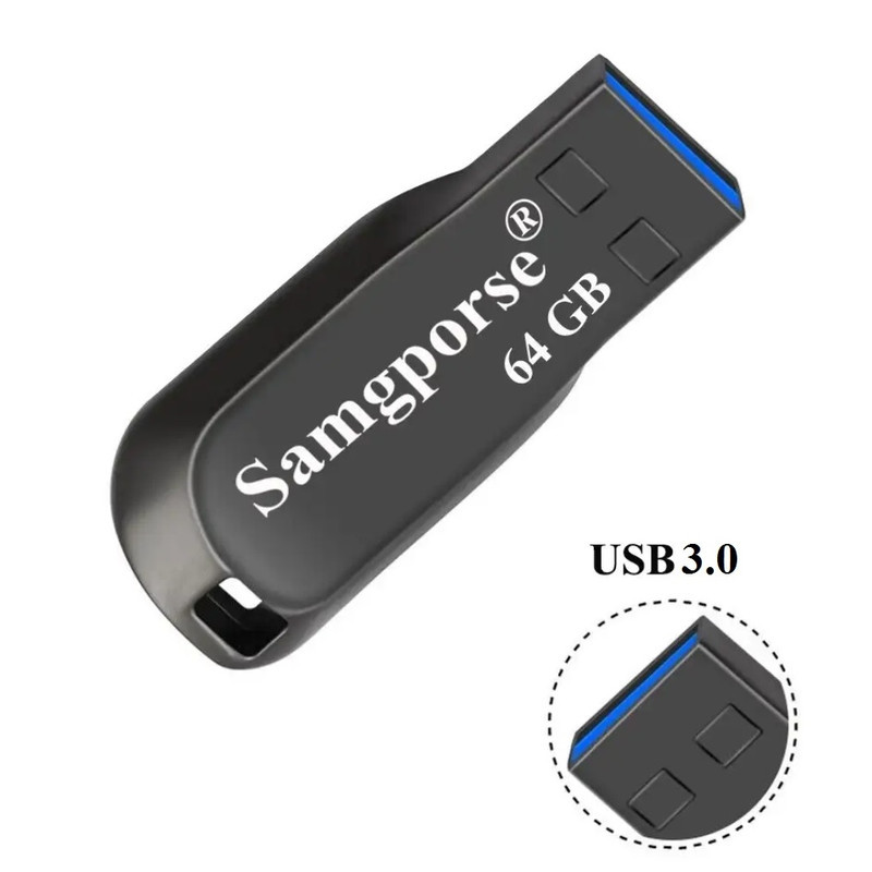 فلش مموری سمگپرس مدل UDP Plus ظرفیت 64 گیگابایت با رابط USB 3.0، USB 2.0