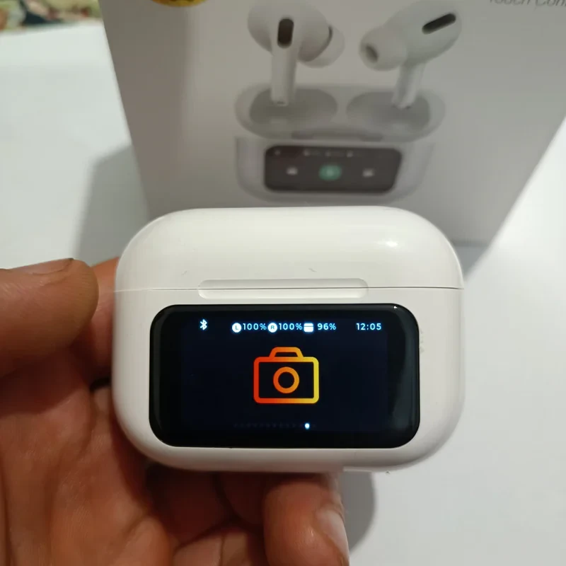 هدفون بلوتوثی مدل 8455ا airpods pro screen 2024