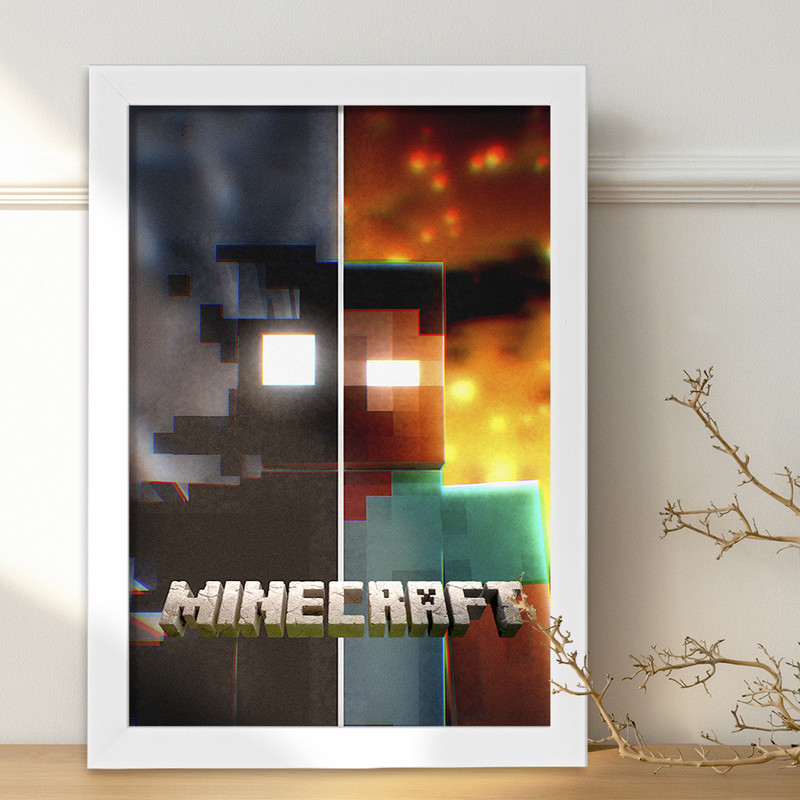 تابلو خندالو طرح ماینکرافت (Minecraft) کد F14066