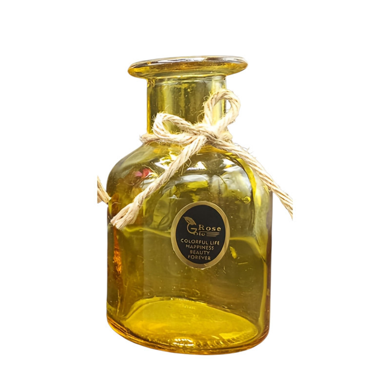 گلدان دکوری رومیزی برای گیاهان آپارتمانی و فضای باز، کد 199، ابعاد 7×7×13 سانتی‌متر، وزن 200 گرم