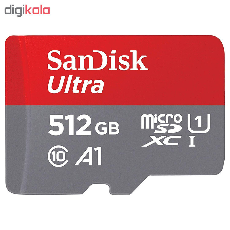 کارت حافظه microSDXC سن دیسک مدل Ultra کلاس 10 استاندارد UHS-I U1 سرعت 100MBps ظرفیت 512 گیگابایت