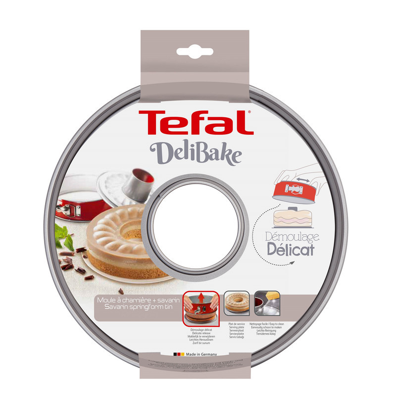 قالب کیک آلومینیوم تفال مدل Delibake J1642814