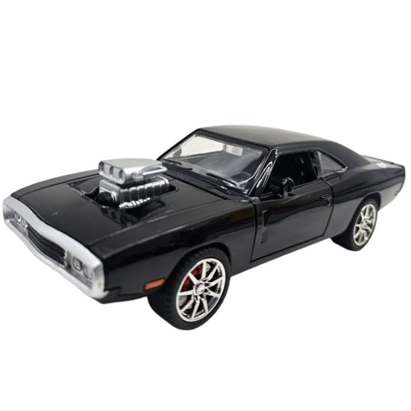 ماکت ماشین ناب سل مدل دوج چارجر 1970 پونتیاک سریع و خشن فلزی چراغدار موزیکال کد DODGE CHARGER 1970 FAST &FURIOUS SCALE 1:24