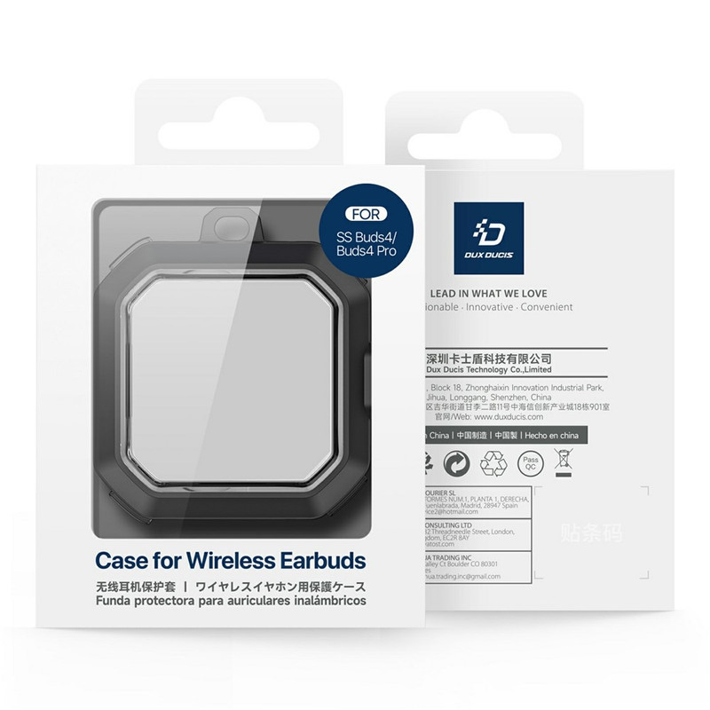 کاور دوکس دوکیس مدل SECD0008 مناسب برای کیس هدفون بلوتوثی سامسونگ Galaxy Buds 4  Buds pro 4