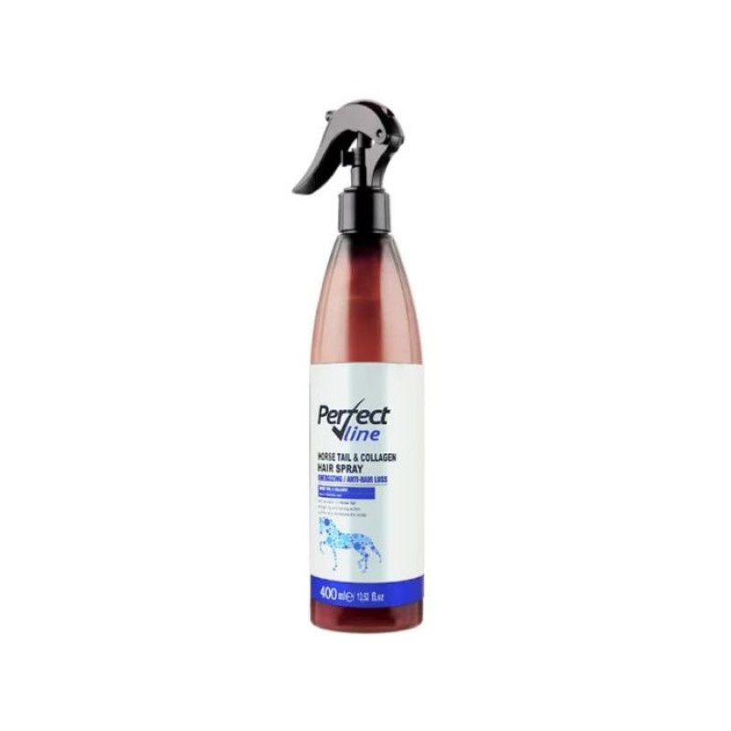 اسپری دو فاز مو پرفکت لاین مدل Horse Tail And Collagen حجم 400 میلی لیتر