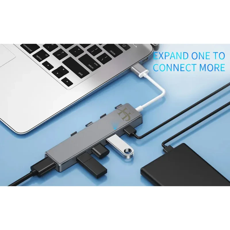 هاب 4 پورت USB 3.0 هارمن مدل HR-USB3000