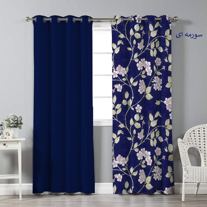 پرده نیروانا مدل pl1089 سایز 280x140 سانتی‌متر