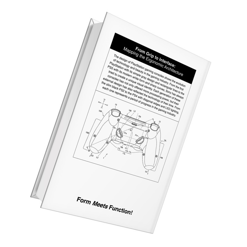 جعبه دکوری مدل کتاب دکوراتیو طرح پلی‌ استیشن کد 33