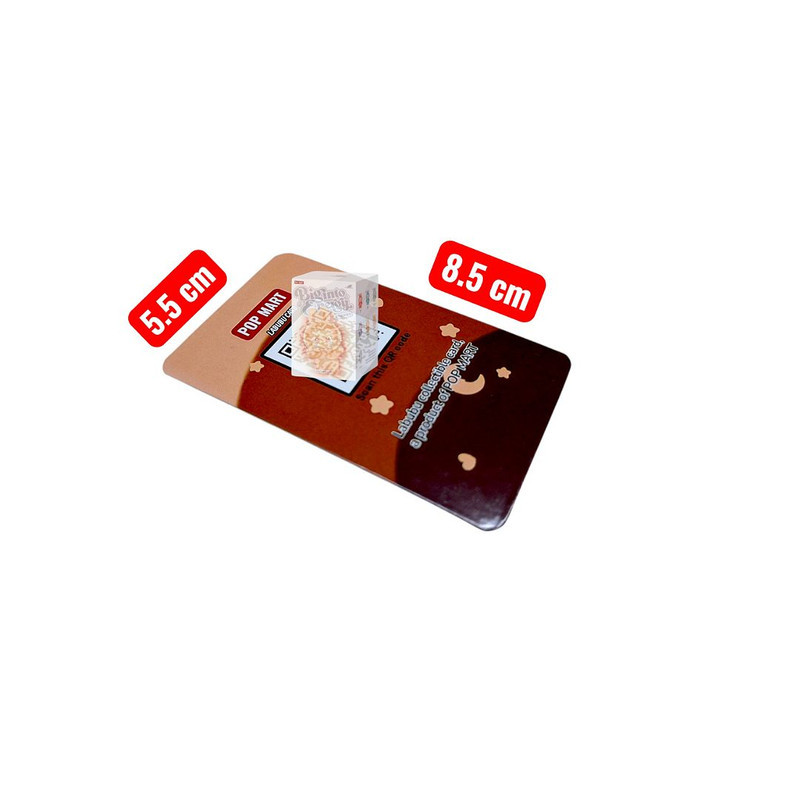 کارت اسباب بازی شانسی لبوبو مدل Labubu Brown