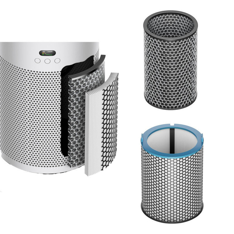 دستگاه تصفیه کننده هوا خانگی ۲مرحله ای دایسون مدل HushJet Compact HJ10