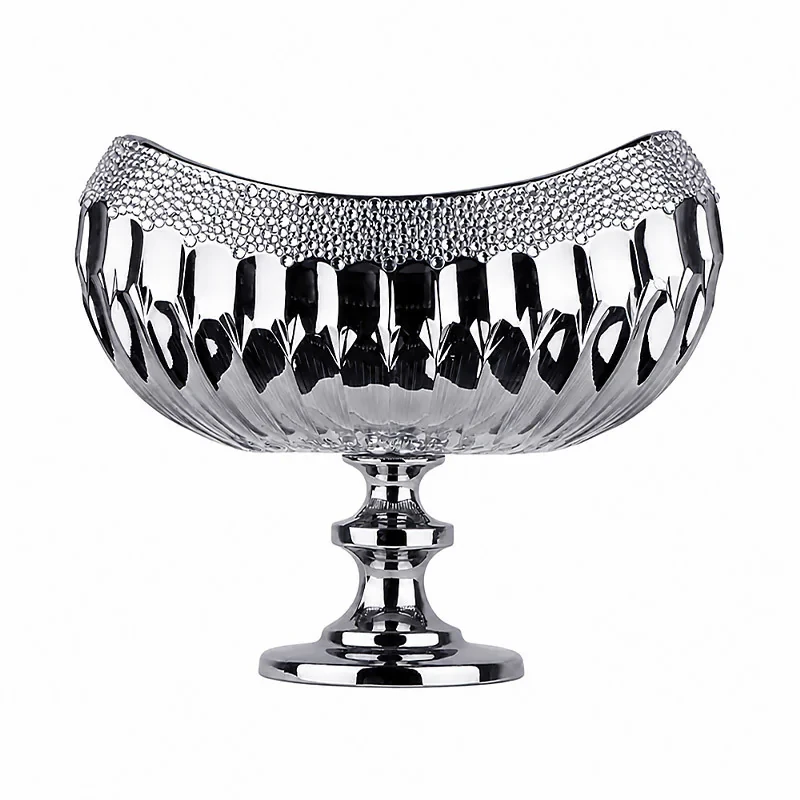 میوه خوری مدل کریستال نگین کاری کد 8392