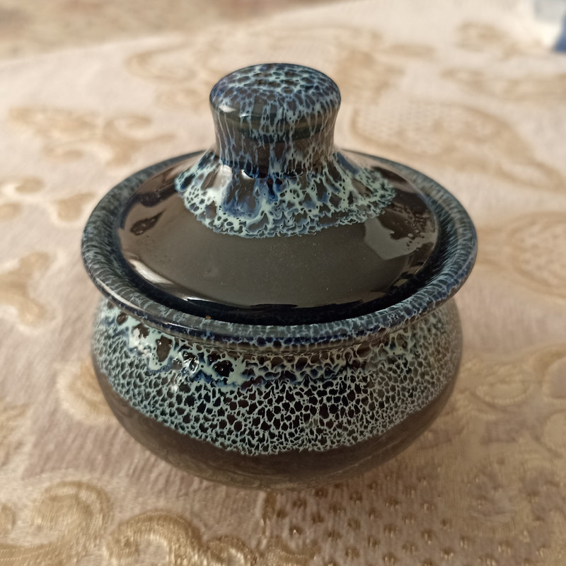 قندان سفالی مدل رومیزی