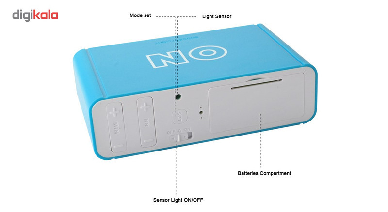 ساعت رومیزی کیمیت Flip AC Blue
