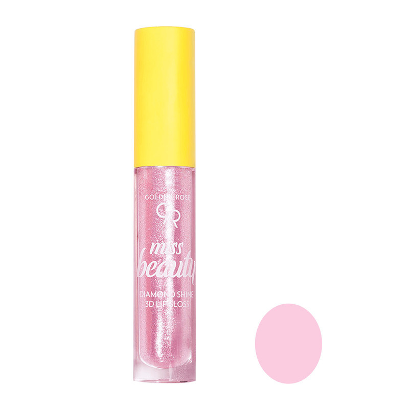 لیپ گلاس گلدن رز مدل Miss Beauty شماره 01