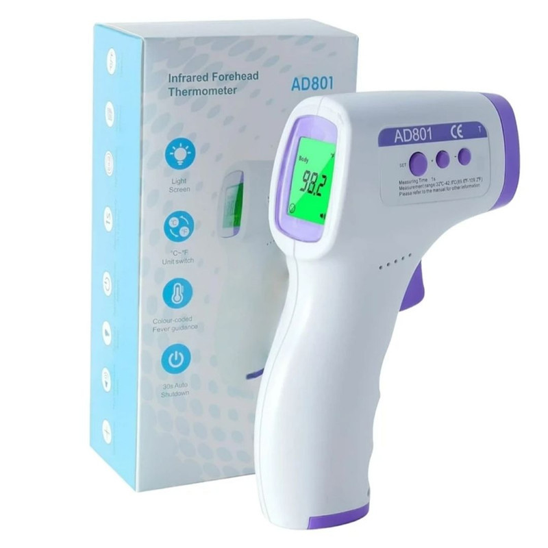 تب‌سنج و دماسنج کودک مدل AD801