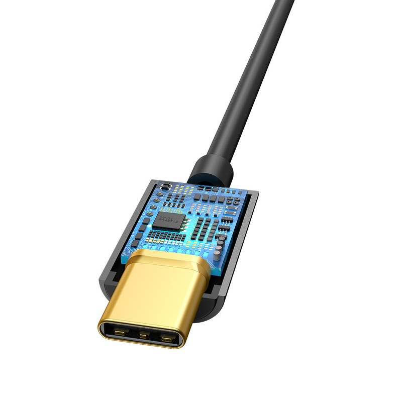 مبدل USB-C به AUX باسئوس مدل CATL54-01