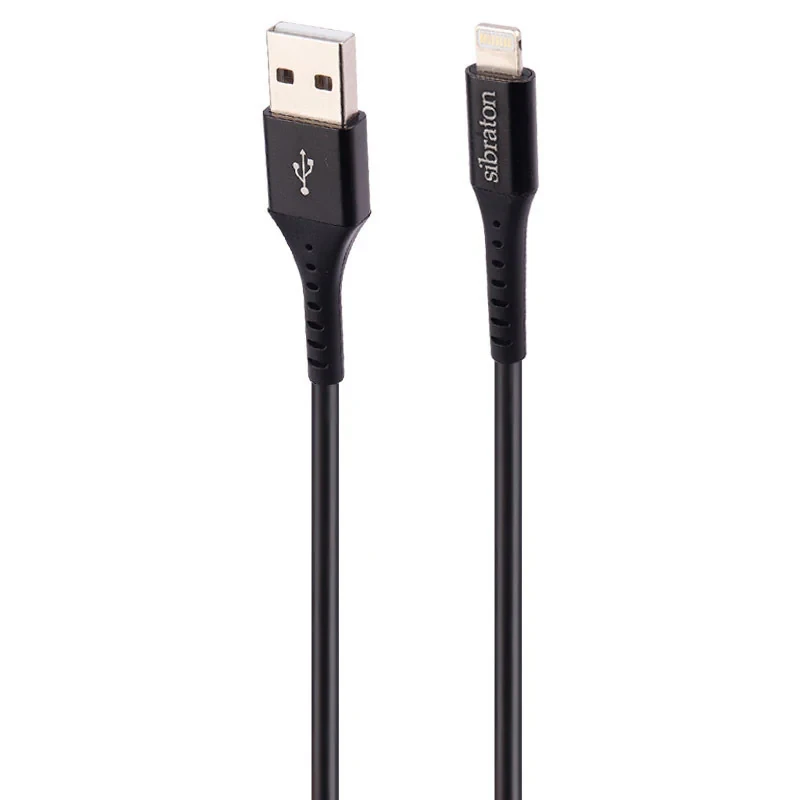 کابل تبدیل USB به لایتنینگ سیبراتون مدل S225i طول 1.1 متر