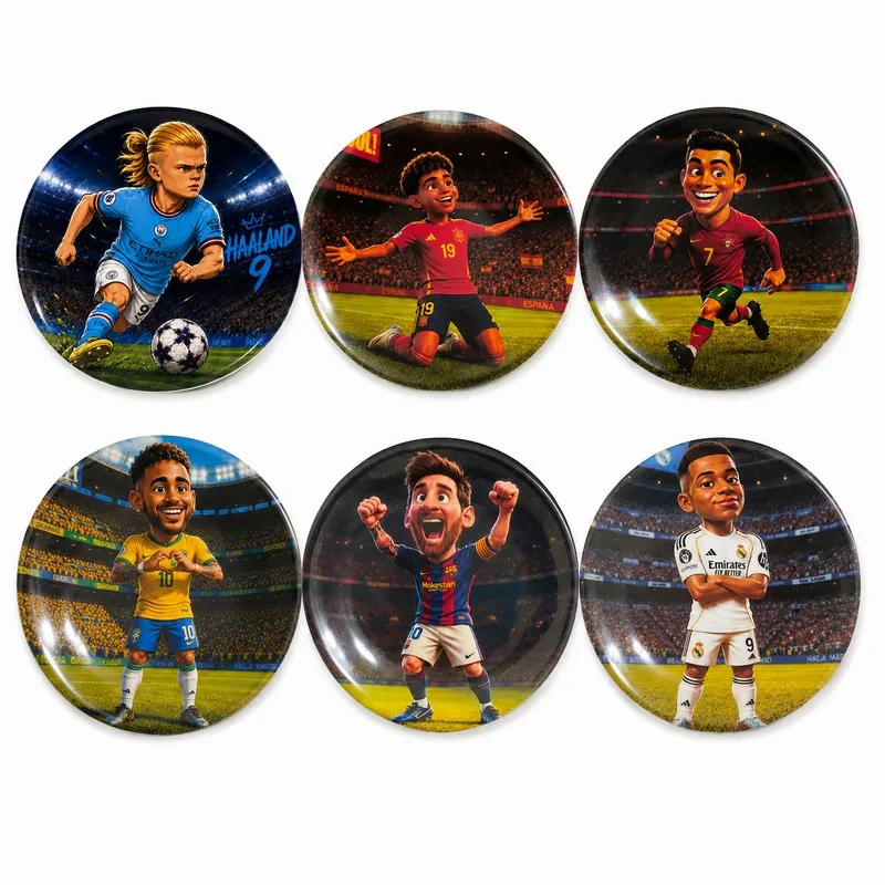 پیش دستی کسری یزد مدل FIFA World Cup کد 513 مجموعه 6 عددی