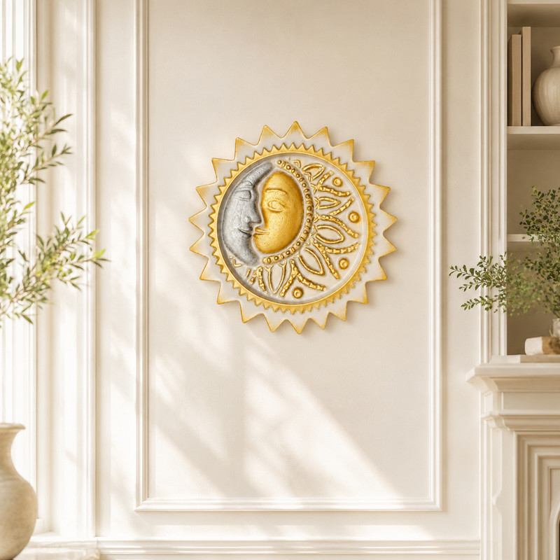دیوارکوب مدل ماه و خورشید