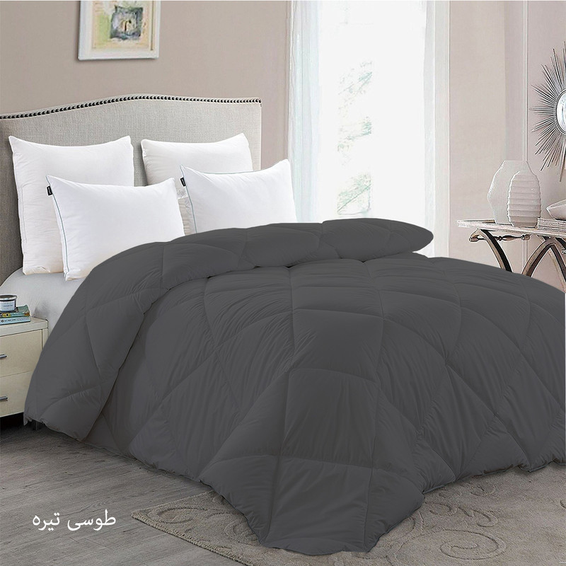 لحاف لایت میکرو راشا یک نفره سایز 215×155سانتی متر