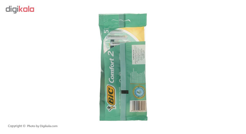 خودتراش بیک مدل Comfort بسته 5 عددی
