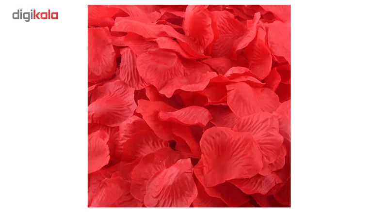 گلبرگ گل مصنوعی پارچه‌ای مدل DSH 104 بسته 144 عددی، ابعاد 6×6 سانتی‌متر، مقاوم در برابر پلاسیدگی، مناسب تزیین جشن و دکوراسیون خانگی و آتلیه