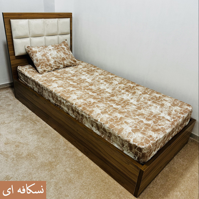 ملحفه ناتوسا مدل روانداز رویال یک نفره سایز 140×200 سانتی متر