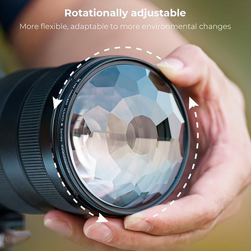 فیلتر لنز کی اند اف مدل KALEIDOSCOPE NANO-B SERIES-82MM