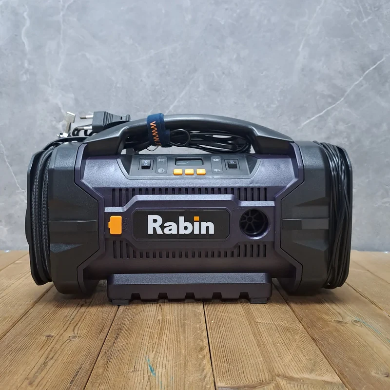 کمپرسور فندکی و برقی رابین مدل 12V سه حالته