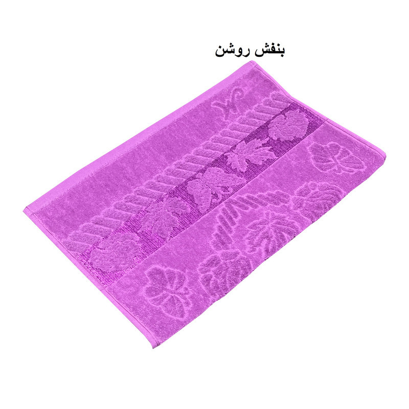 حوله دست و  صورت ماندگار مدل MP1 سایز 75x40 سانتی متر