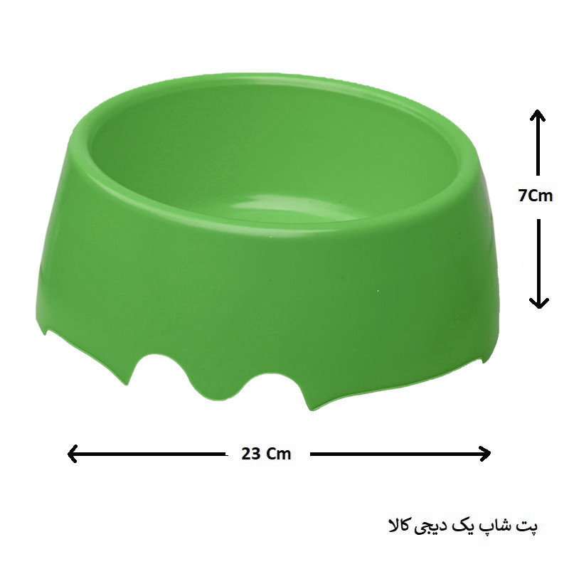 ظرف آب و غذا سگ و گربه مدل SB مجموعه 2 عددی