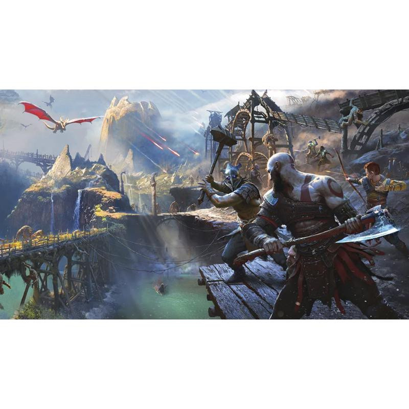 بازی God of War Ragnarök نسخه استاندارد مخصوص PS4