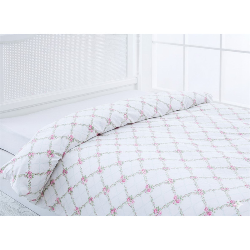 روکش لحاف پنبه انگلیش هوم مدل Rose Chain دو نفره سایز 220x200 سانتی‌متر