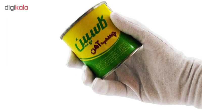 چسب آهن کاسپین مدل Metal plast New حجم 200 گرم