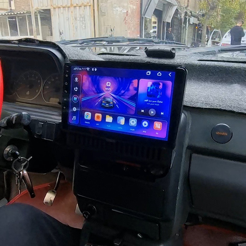 مانیتور اندورید خودرو ریمکس مدل X200 plus بالا خور مناسب برای پراید صبا