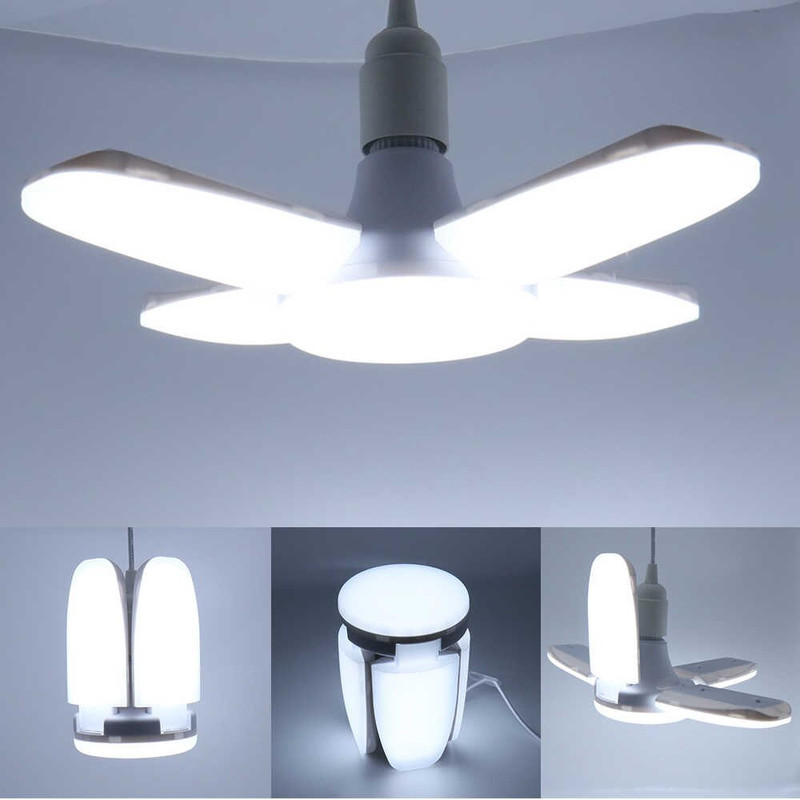 لامپ ال ای دی 50 وات هالی استار مدل FAN BULB FOUR BLADE 4 in 1 پایه E27