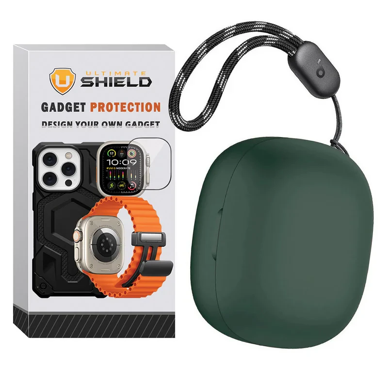کاور آلتیمیت شیلد مدل Silicone UL مناسب برای کیس هدفون بی‌سیم انکر Soundcore R50i  P20i  P25i
