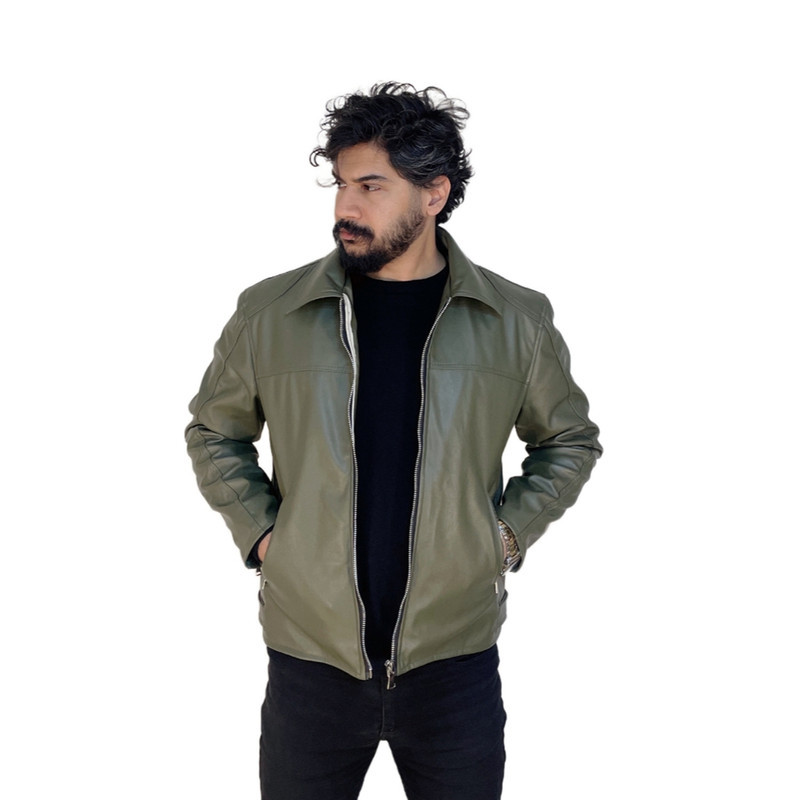 کت چرم مردانه مدل کلاسیک