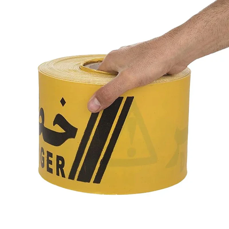 نوار خطر مدل پهن رول 120 متری