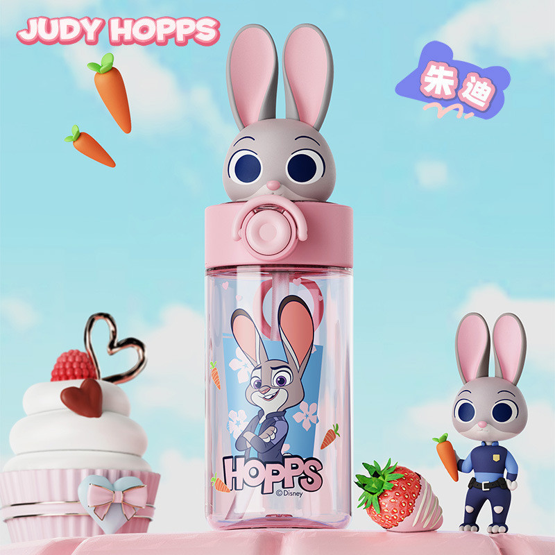 قمقمه کودک مدل Judy Hopps گنجایش 0.5 لیتر